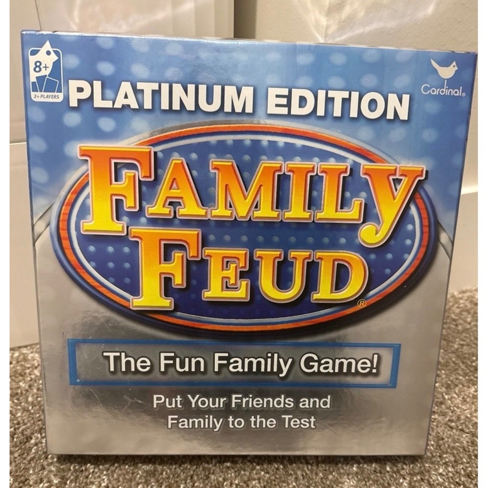 Family Feud Platinum Edition The Fun Family Game Cardinal 8+ Players